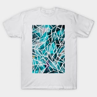 Turquoise Shatter T-Shirt